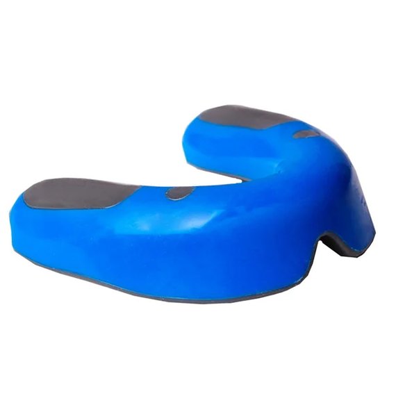 Капа для боксу PowerPlay 3315 SR (вік 11+) Синьо-чорна (PP_3315_SR_Blue/Black), Колір: Синій/Чорний, зображення 4