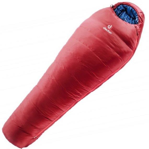 Спальний мішок Deuter Orbit -5 5316 canberry-steel правий (370161853160)