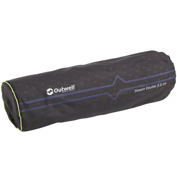 Коврик самонадувающийся Outwell Self-inflating Mat Sleepin Double 5 cm Black (400012) 928852, изображение 2