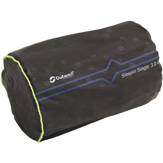 Килимок самонадувний Outwell Self-inflating Mat Sleepin Single 3 cm Black (400015) 928855, зображення 2