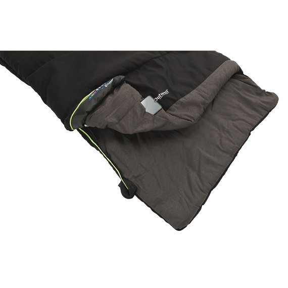 Спальный мешок Outwell Celebration Lux/+4°C Black Left (230360) 928837, Сторона застежки: Левая, Цвет : Чёрный, изображение 6