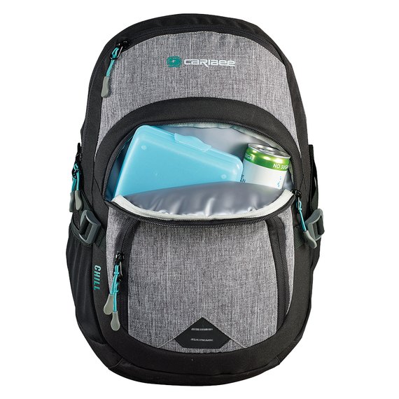 Рюкзак Caribee Chill 28 Tarmac Grey / Black 927778, Колір: Чорний сірий, зображення 4