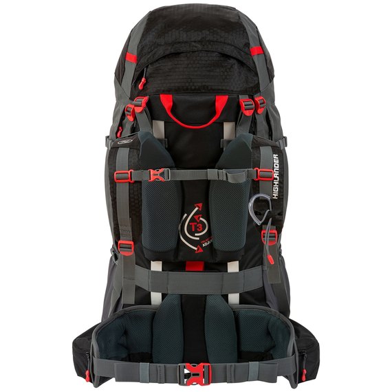 Рюкзак Highlander Ben Nevis 85 Black 924175, Цвет: Чёрный, изображение 3