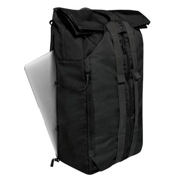 Рюкзак Victorinox Almont Deluxe Duffel Laptop Active Black 21л (Vt602635), Колір: Чорний, зображення 8