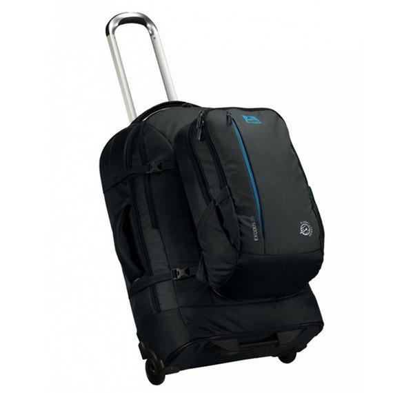 Сумка-рюкзак на колесах Vango Exodus 60 + 20 Grey / Blue 926293