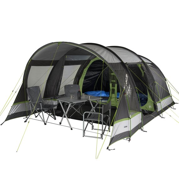 Палатка High Peak Garda 5.0 Light Grey/Dark Grey/Green (11823) 928662, изображение 4