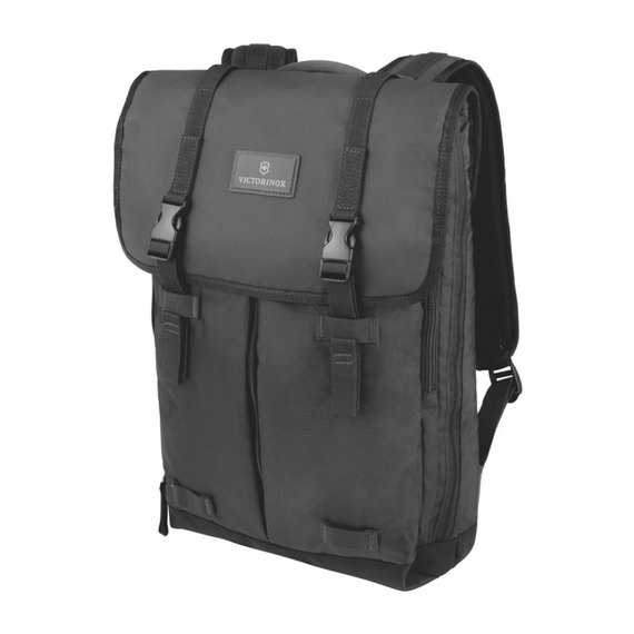Рюкзак Victorinox Almont Flapover 3.0 Black 13л (Vt323893.01), Колір: Чорний, зображення 8