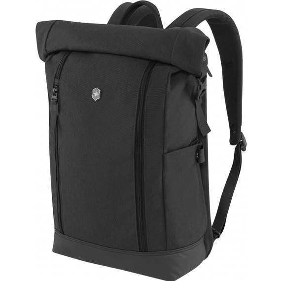 Рюкзак Victorinox Almont Rolltop Laptop Classic Black 20л (Vt605319), Колір: Чорний