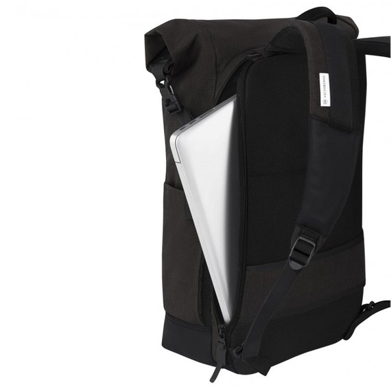 Рюкзак Victorinox Almont Rolltop Laptop Classic Black 20л (Vt605319), Колір: Чорний, зображення 2