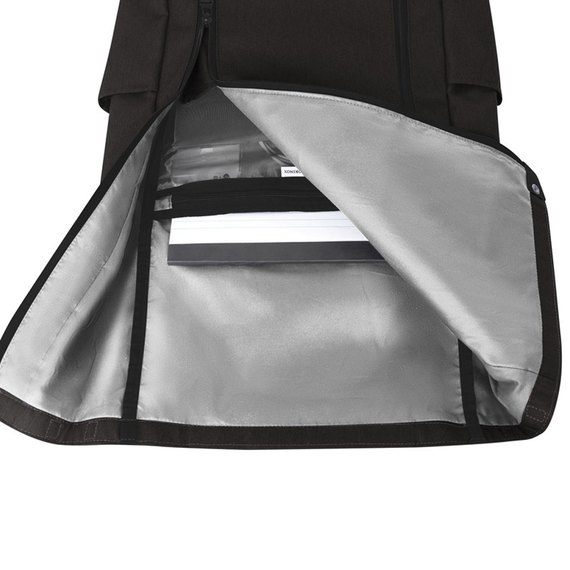 Рюкзак Victorinox Almont Rolltop Laptop Classic Black 20л (Vt605319), Колір: Чорний, зображення 3