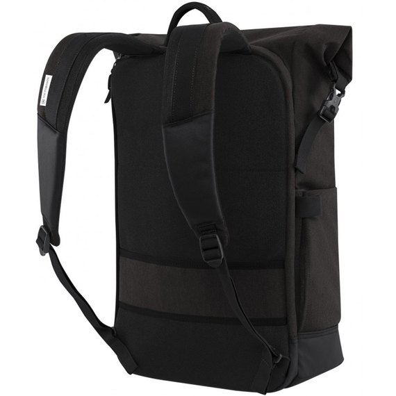 Рюкзак Victorinox Almont Rolltop Laptop Classic Black 20л (Vt605319), Колір: Чорний, зображення 4