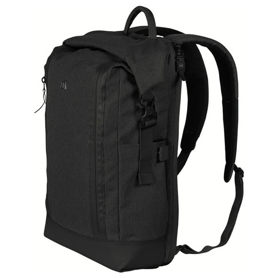 Рюкзак Victorinox Almont Rolltop Laptop Classic Old Black 20л (Vt602643), Колір: Чорний