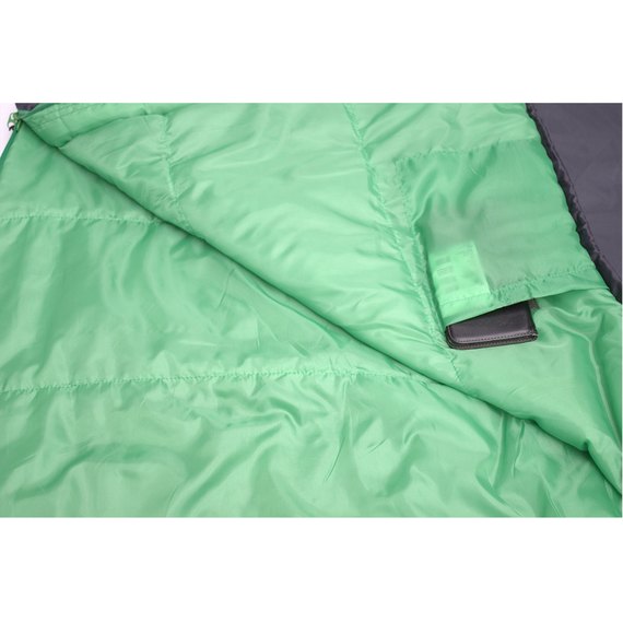 Спальний мішок High Peak Lite Pak 800 / + 8 ° C Anthra / Green Left (23272) 928921, зображення 3