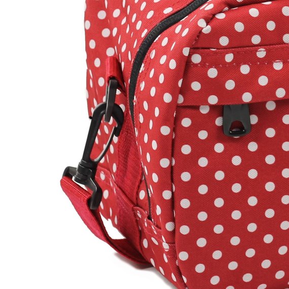 Сумка дорожная Members Essential On-Board Travel Bag 12.5 Red Polka 927843, Цвет: Красный, изображение 2