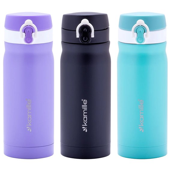 Термос Kamille 360мл фиолетовый KM-2005, Цвет: Violet, изображение 7