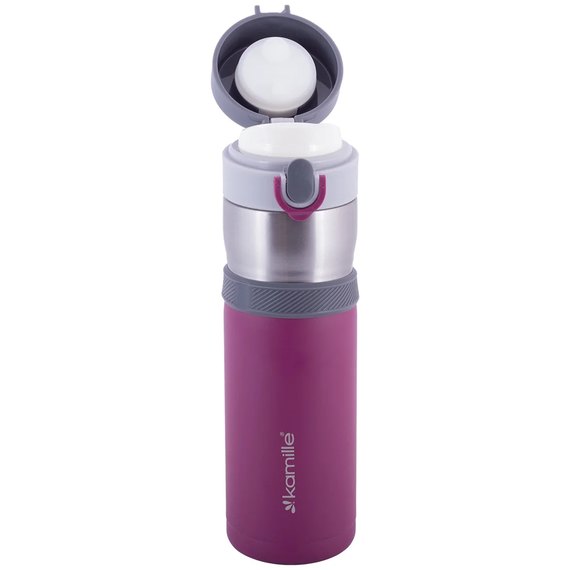 Термос Kamille 400мл розовый KM-2014, Цвет: Pink, изображение 5