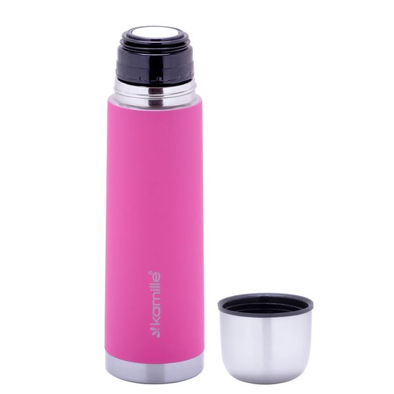 Термос Kamille 500мл розовый KM-2001A, Цвет: Pink, изображение 3