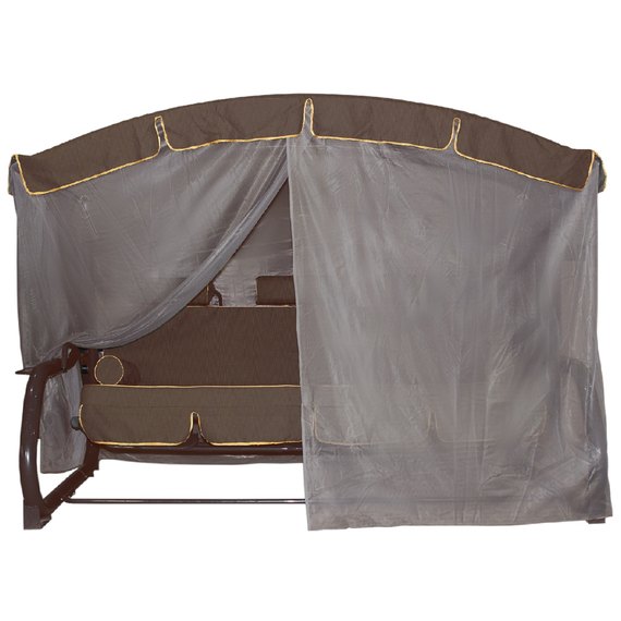 Садовая качель Spring-Swing King Size 76 Brown (дралон), Цвет: Brown