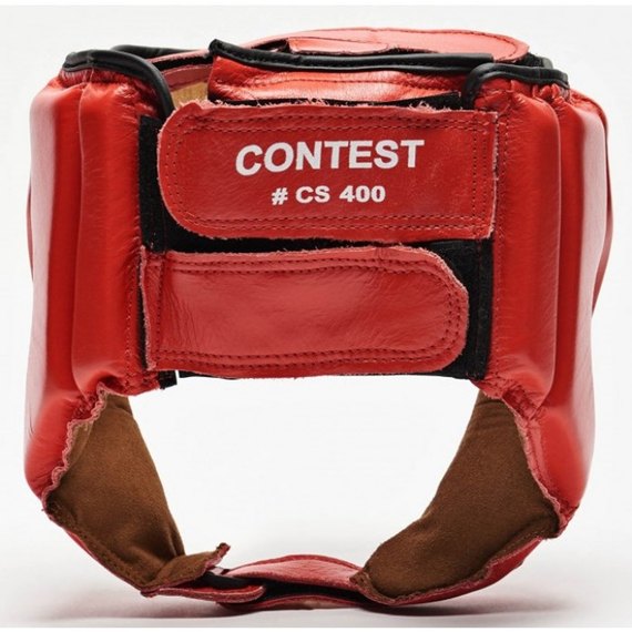 Боксерский шлем для соревнований Leone Contest Red M (2959_500156), Размер: M, изображение 2