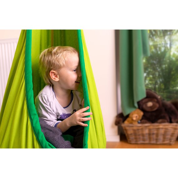 Детский стул-гамак La siesta Joki froggy JCD70-44 , Цвет: Зелёный, изображение 3