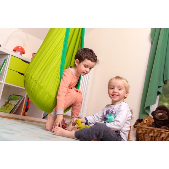 Детский стул-гамак La siesta Joki froggy JCD70-44 , Цвет: Зелёный, изображение 4