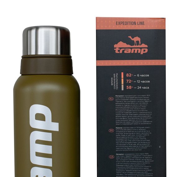 Термос 0,75 л Tramp TRC-031-olive, Цвет: Olive, изображение 4