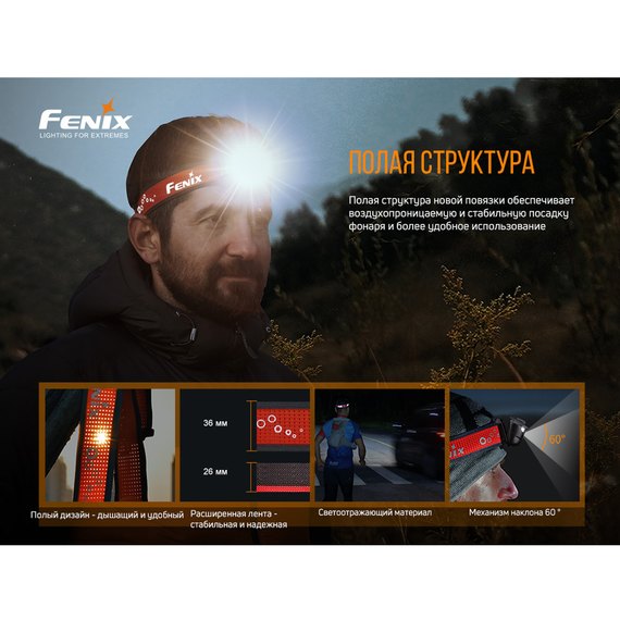 Фонарь налобный Fenix HL18RT, изображение 7