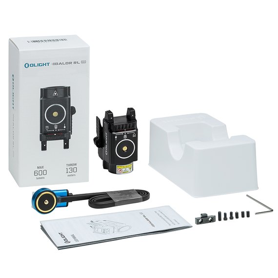 Фонарь Olight Baldr RL Mini с ЛЦУ красного цвета (Baldr RL Mini), изображение 4