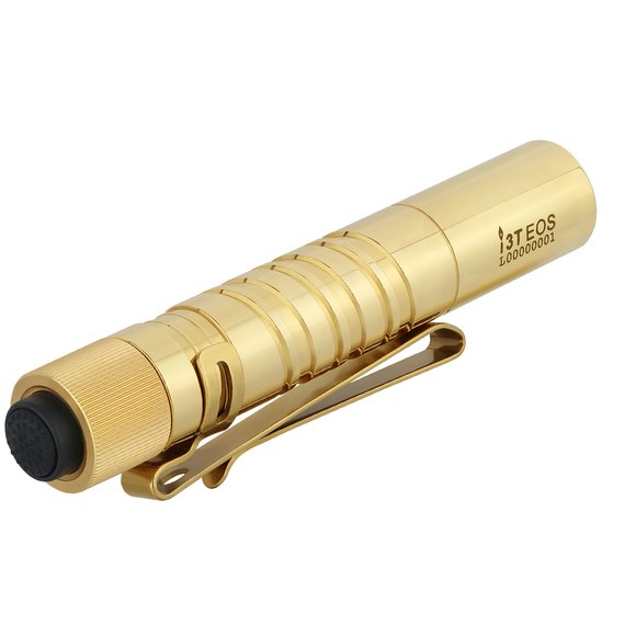 Фонарь Olight i3T EOS Brass Limited edition (i3T EOS BR), Цвет: Золотой, изображение 2