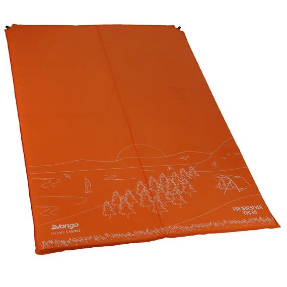 Коврик самонадувающийся Vango Dreamer 5 Double Citrus Orange 929170