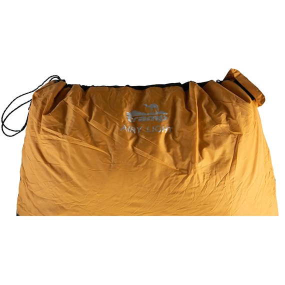 Спальный мешок Tramp Airy Light одеяло левый желто/серый 190/80 TRS-056L, Сторона застежки: Левая, Цвет : Grey/Yellow, изображение 7