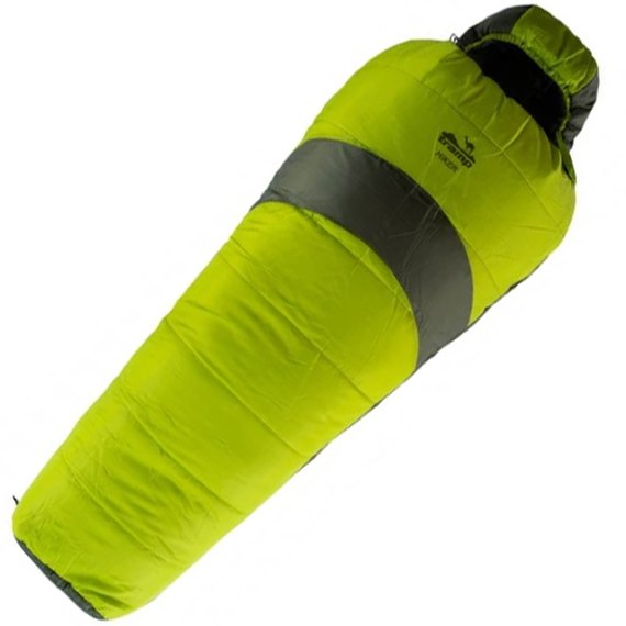 Спальный мешок Tramp Hiker Long кокон левый оливковый/серый 230/90-55 TRS-051L-L, Сторона застежки: Левая, Цвет : Оливковый