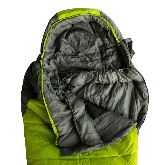 Спальный мешок Tramp Rover Regular кокон правый оливковый/серый 220/80-55 TRS-050R-R, Сторона застежки: Правая, Цвет : Green, изображение 2