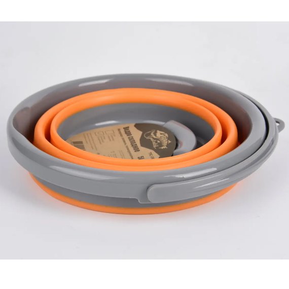 Відро складне силіконове Tramp TRC-092-orange, Колір: Помаранчевий, зображення 4