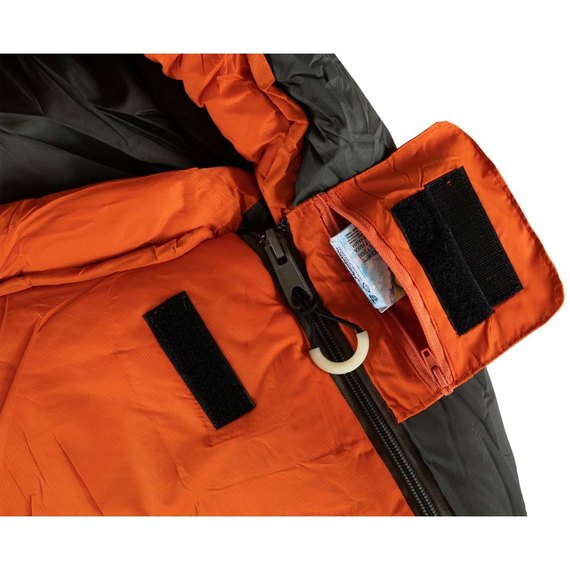 Спальный мешок Tramp Fjord Compact кокон правый оранж/серый 200/80-50 TRS-049C-R, изображение 5