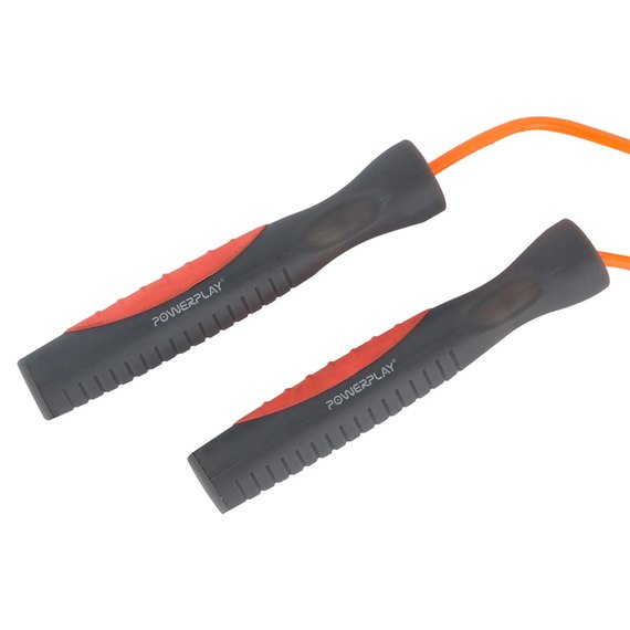 Скакалка PowerPlay 4204 помаранчева (PP_4204_Orange), Колір: Помаранчевий, зображення 5
