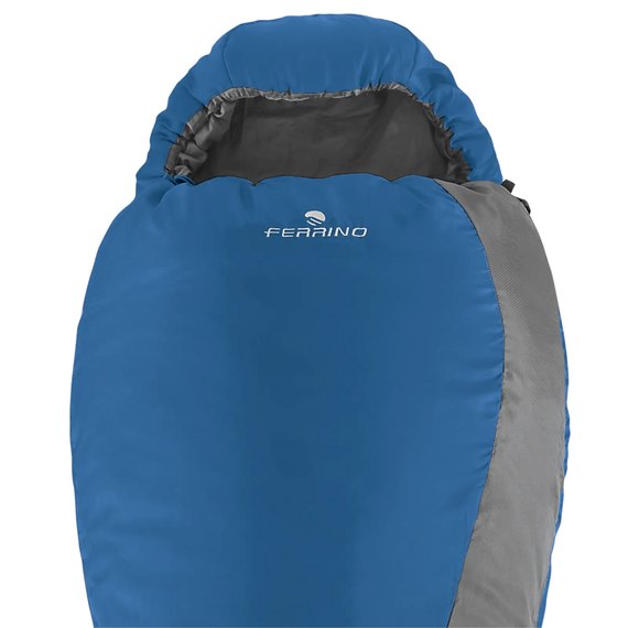 Спальный мешок Ferrino Yukon Plus/+4°C Blue/Grey Right (86357IBBD) 928110, Сторона застежки: Правая, Цвет : Blue/Grey, изображение 2