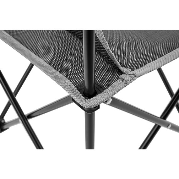 Стул KingCamp Compact Chair in Steel M Black/Grey Check KC3832, изображение 5