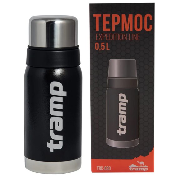 Термос 0,5 л Tramp TRC-030-black, Цвет: Чёрный, изображение 6