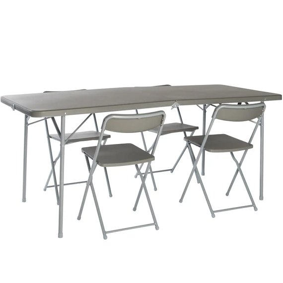Стол Vango Orchard XL Table And Chair Set Grey 928212, изображение 2