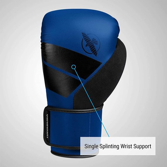 Боксерські рукавички Hayabusa S4 - Blue 16oz L (HB_S4_Blue_16oz), Вага: 16 унцій, Розмір: L, зображення 3