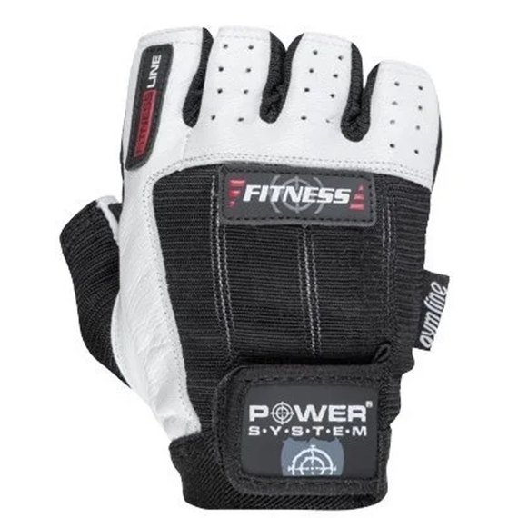 Перчатки для фитнеса Power System PS-2300 Black/White S (PS-2300_S_Black-White), Размер: S, Цвет: Чёрный/Белый, изображение 3