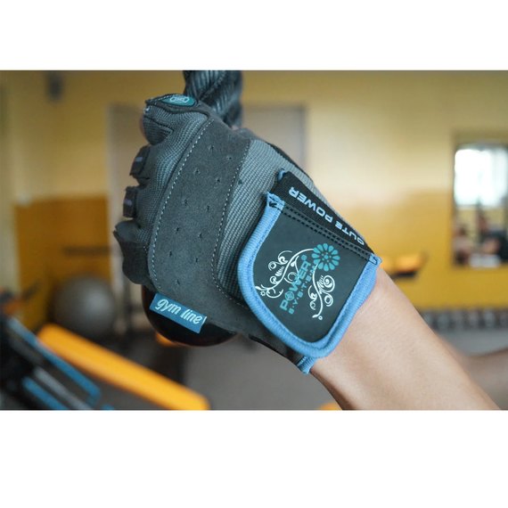 Рукавички для фітнесу Power System PS-2560 Blue XL (PS-2560_XL_Blue), Розмір: XL, Колір: Сірий/Синій, зображення 10