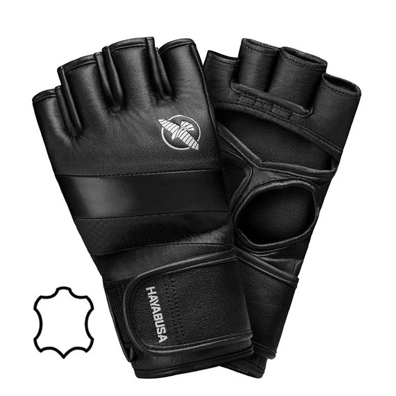 Рукавички для MMA Hayabusa T3 - Black M 4oz (HB_T3_MMA_Black_M), Вага: 4 унцій, Розмір: M, зображення 2
