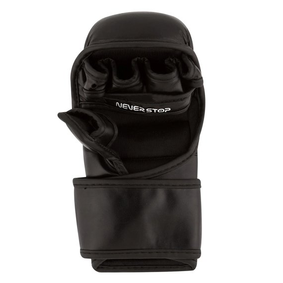 Перчатки для MMA PowerPlay 3026 черные S (PP_3026_S_Black), Размер: S, изображение 6