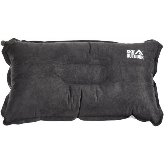 Подушка надувна Skif Outdoor One-Man чорний (LC-531B), Колір: Чорний, Розміри: 45х28х12 см