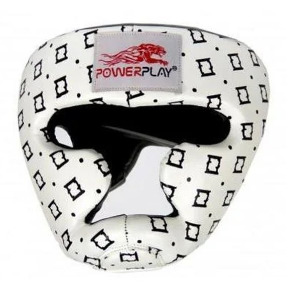 Боксерський шолом PowerPlay 3044 білий XL (PP_3044_XL_White)