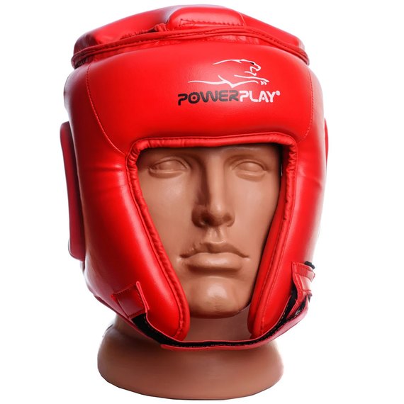 Боксерський шлем PowerPlay 3045 красный S (PP_3045_S_Red), Размер: S