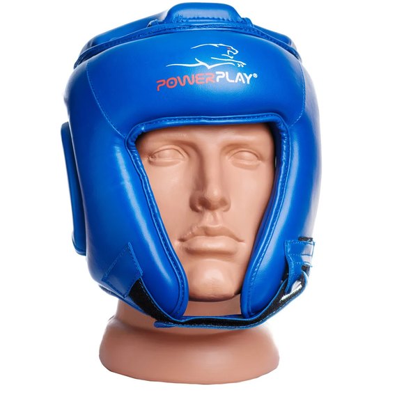 Боксерський шлем PowerPlay 3045 синий S (PP_3045_S_Blue), Размер: S
