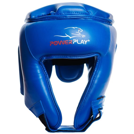 Боксерський шолом PowerPlay 3045 синій XL (PP_3045_XL_Blue), Розмір: XL, зображення 2